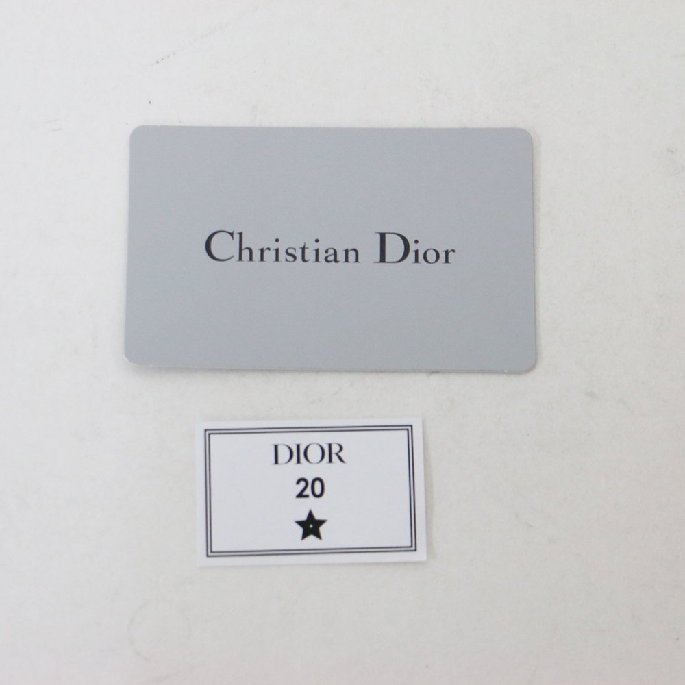 Christian Dior Pouch Black White Plan de Paris with Strap Jacquard - Picture 11 of 11